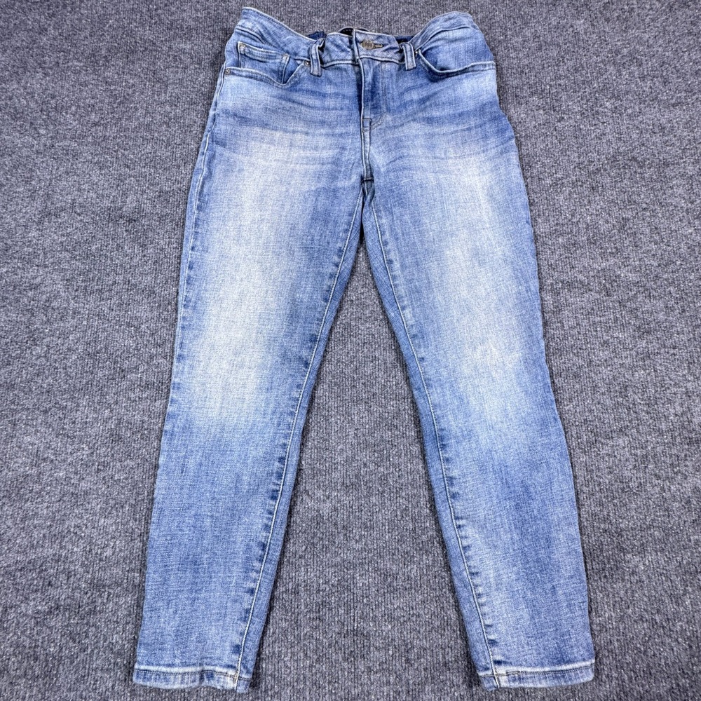 Lucky‎ Brand Lolita Low Rise Crop Jeans Womens 6/28 Medium Wash Blue Denim